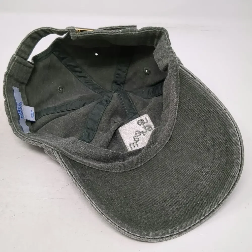 Port & Company Baseball Cap Green One Size Upstream Alliance Hat Slideback